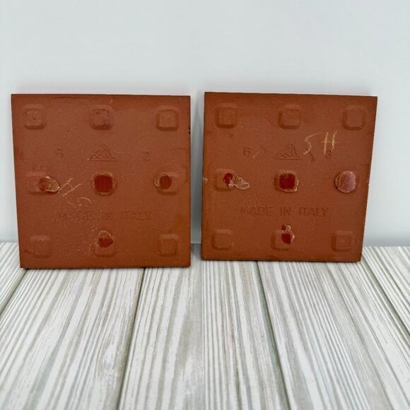 Ceramic glazed tiles southwestern desert horse rider art wall 4x4 made in Italy - Picture 9 of 10